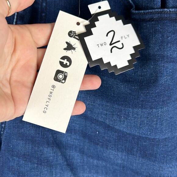 NWT TwoFly Stretch Skinny Jeans Size 3X - Picture 8 of 8